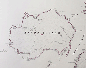 Map of Handa Island,(National Records of Scotland, IRS131/61).