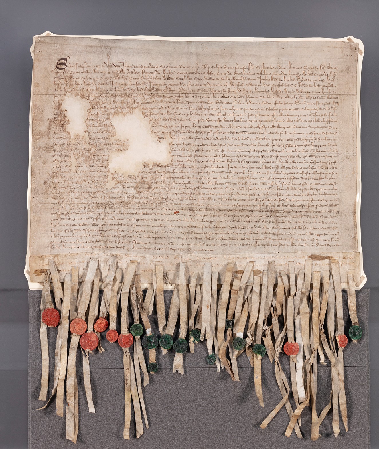 Image of the Declaration of Arbroath