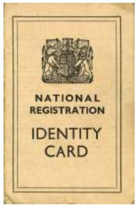 The 1939 National Registration identity card