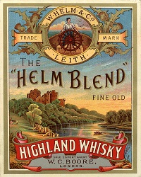 Whisky label