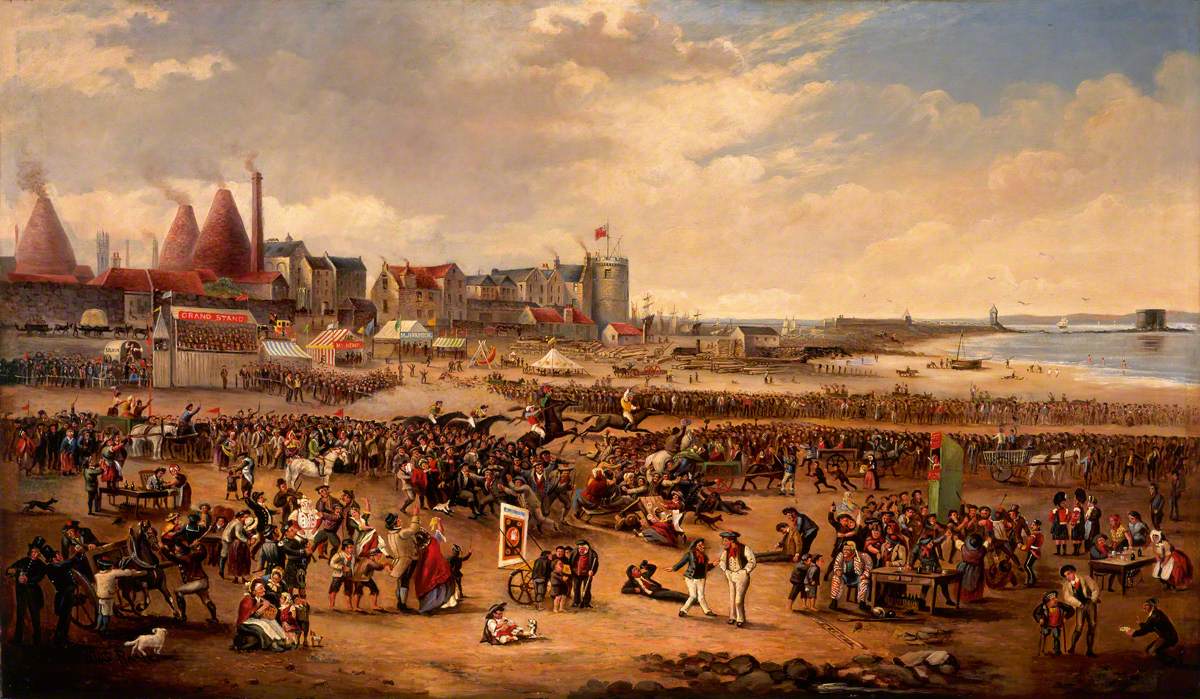 Leith Races by William Thomas Reed from the City Art Centre, Edinburgh