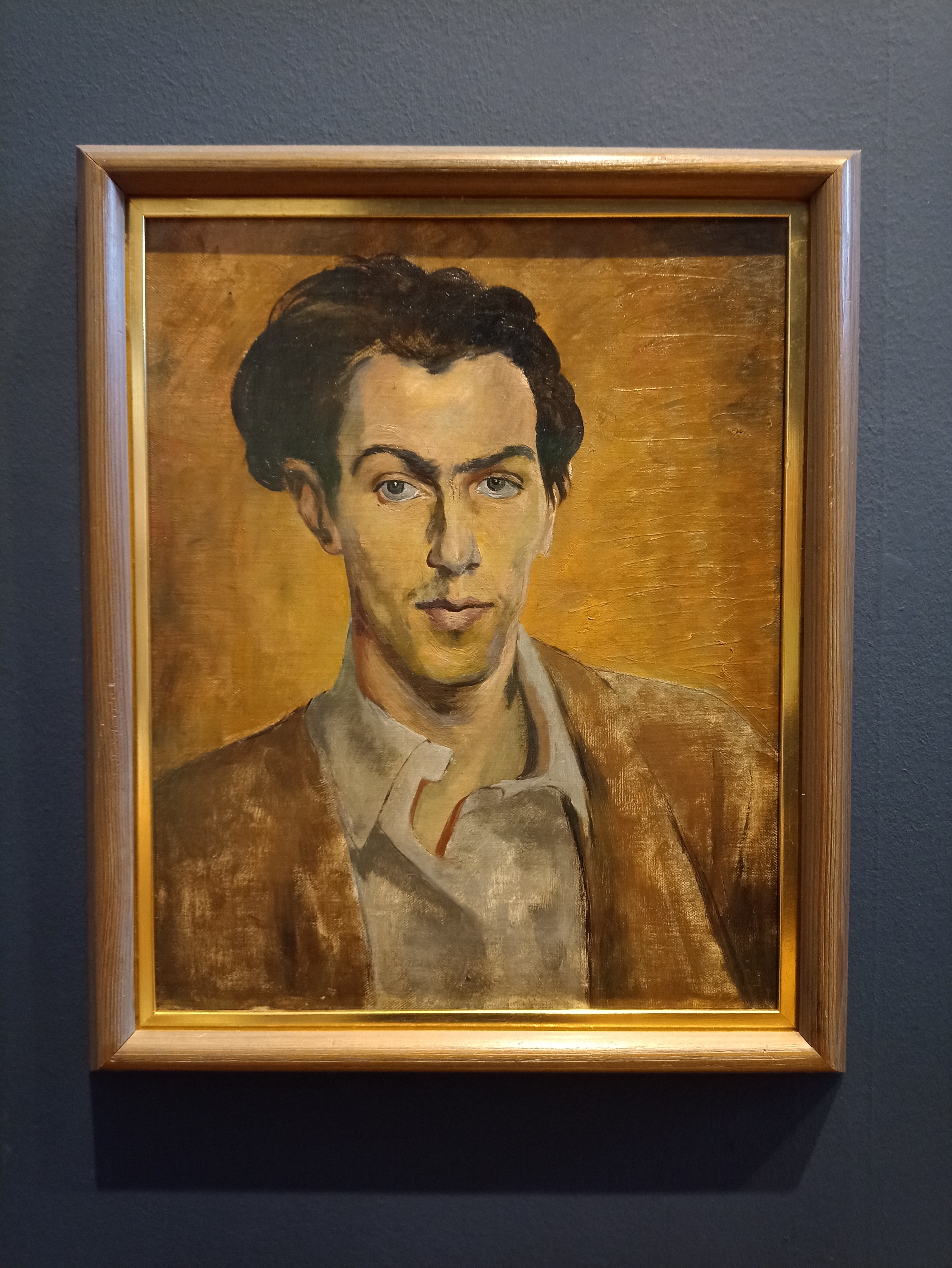 Robert Colquhoun (1914-1962), Artist, Self Portrait. Scottish National Portrait Gallery. 