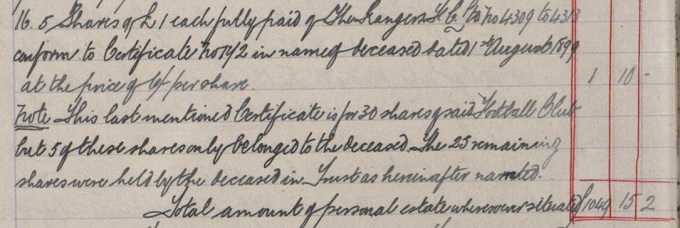 Detail from inventory for Nicol Smith