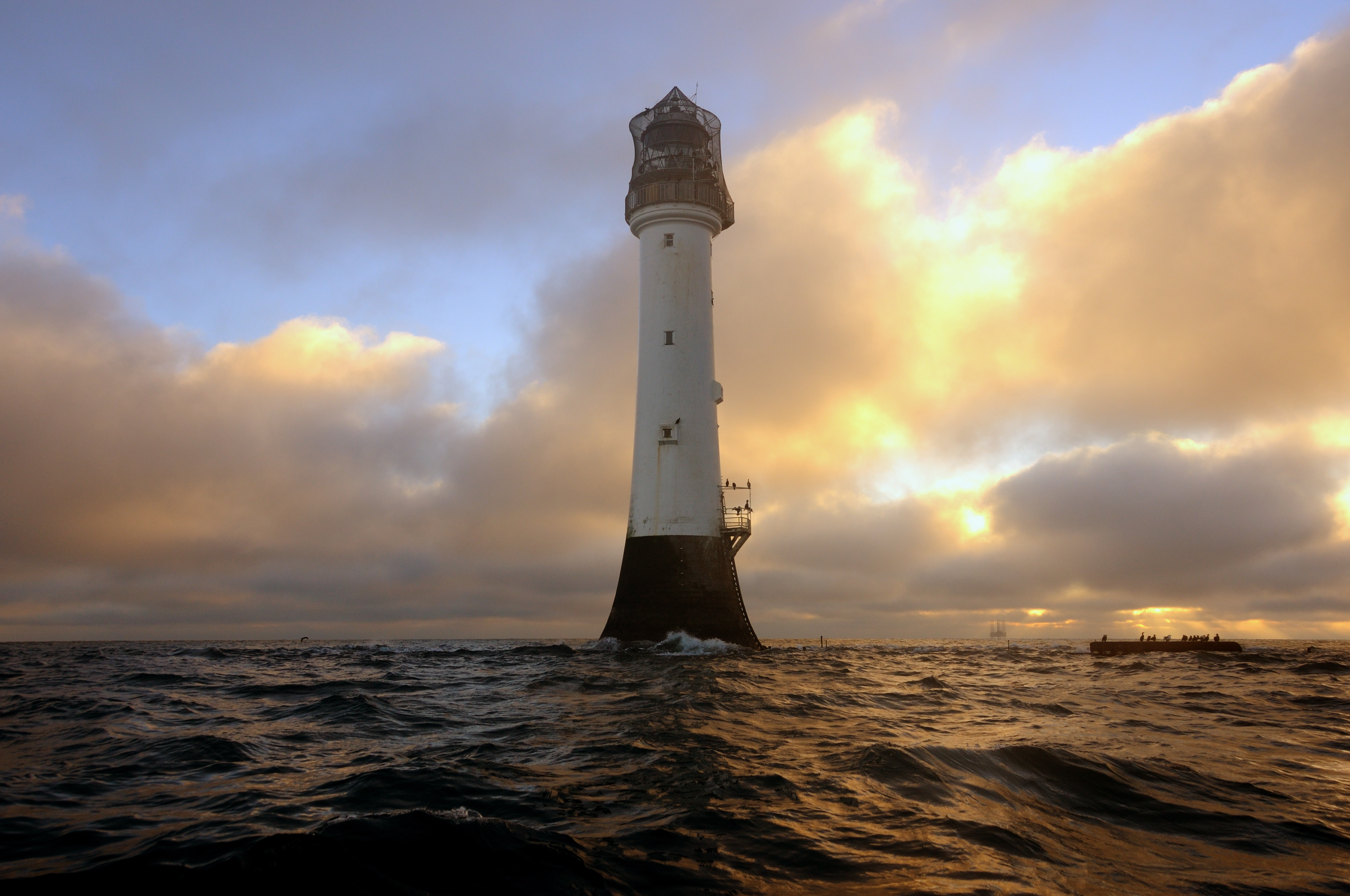 Photograph of the Bell Rock Lighthouse, courtesy of Ian Cowe