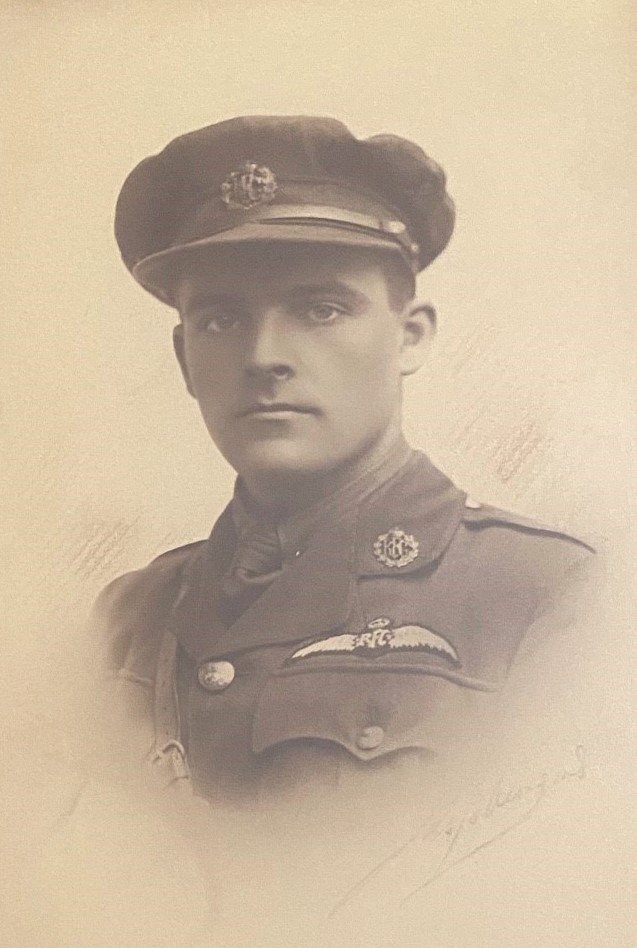 Portrait photograph of Charles Smith Scobie in military uniform