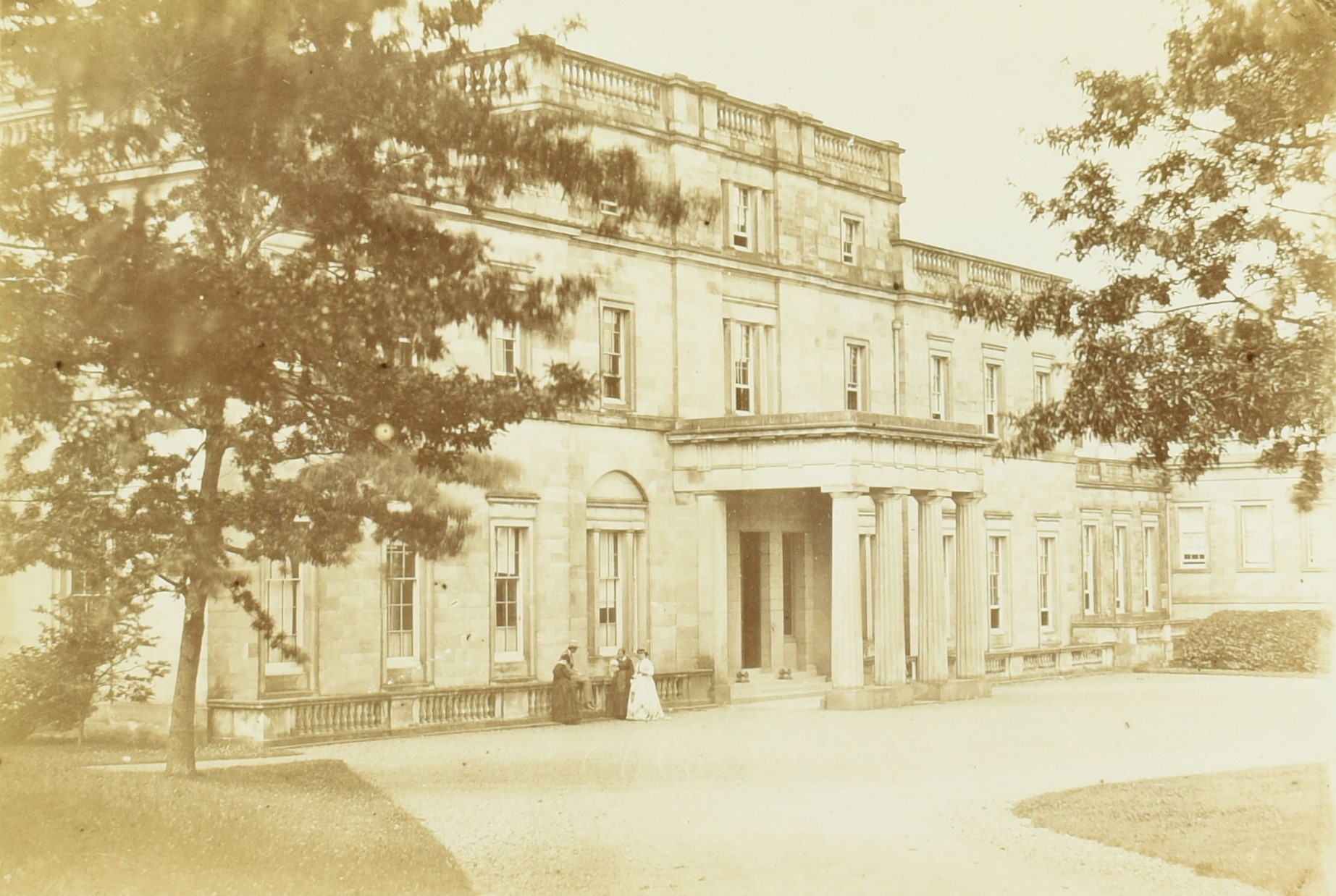 A photograph of Whittingehame House