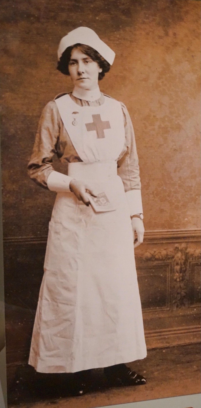 Georgina Ballantine in her uniform