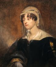 Picture of Carolina Oliphant, Baroness Nairne, 1766-1845 by Sir John Watson Gordon. Given by Dr R. F. Barbour 1930, PG 1125. National Galleries Scotland