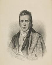 Picture of James Hogg, 'The Ettrick Shepherd'. Mrs A.G. MacQueen Ferguson Gift 1950; transferred from the Scottish National Portrait Gallery, P 7597. National Galleries Scotland 