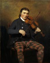 Picture of Niel Gow by Henry Raeburn. Purchased 1886, PG160. National Galleries Scotland