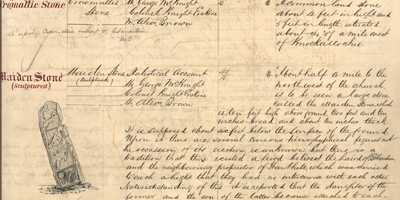 Detail of Aberdeenshire Ordnance Survey Name Book, 1865-1871, NRS reference OS1/1/13 page 39