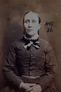 Photograph of Margaret taken from the Criminal Lunatic Department Case Book